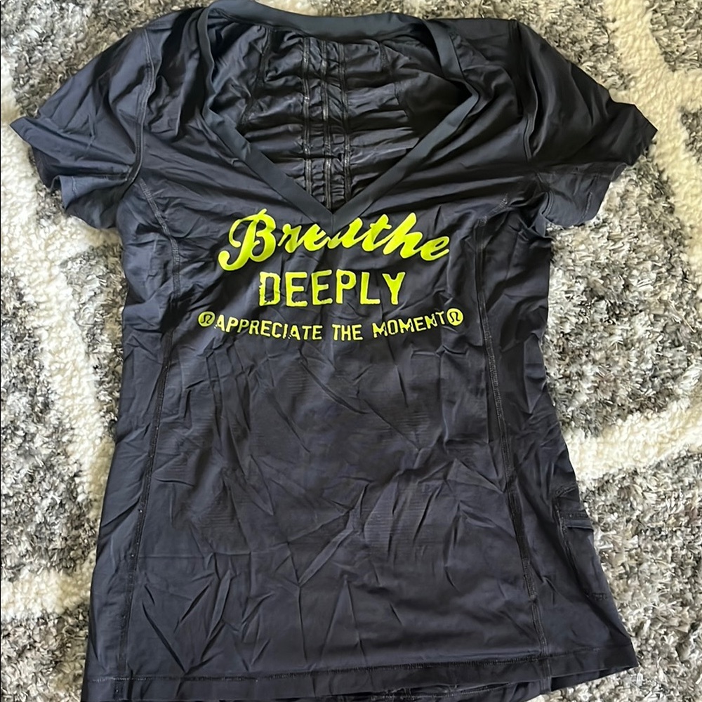 Lululemon V Neck Shirt